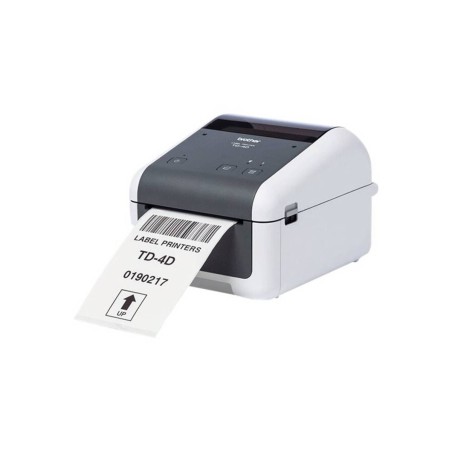 Brother TD-4210D Direct Thermal Label Printer - High-Quality, Efficient and Reliable Printing Solution (SKU: 4977766821568)